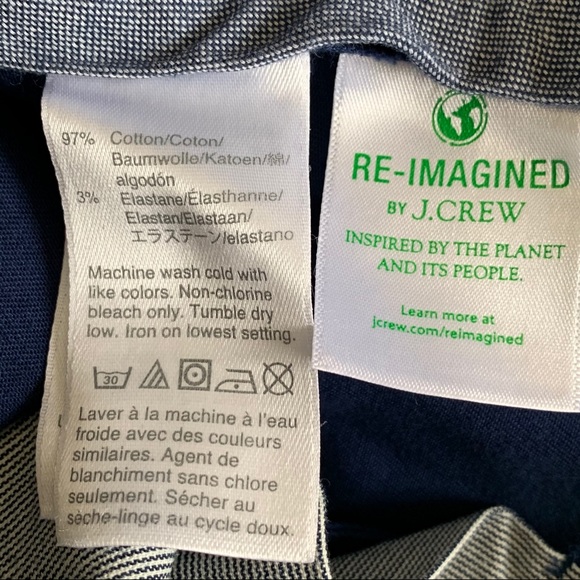 J. Crew 484 Slim-Fit Stretch Chino Pant Size 34x32 - Picture 9 of 10